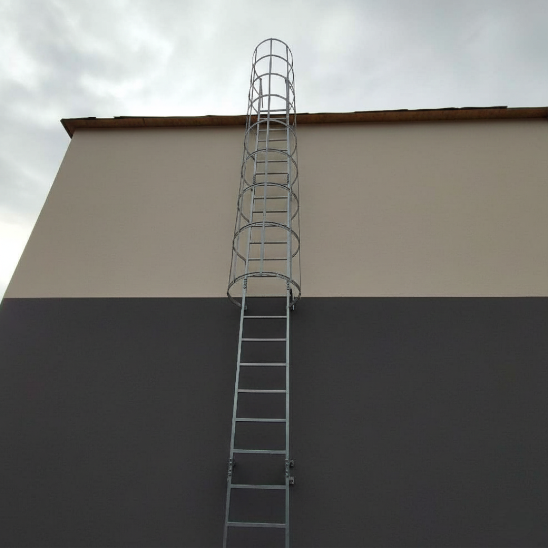 Drabina dachowa realizacja 1