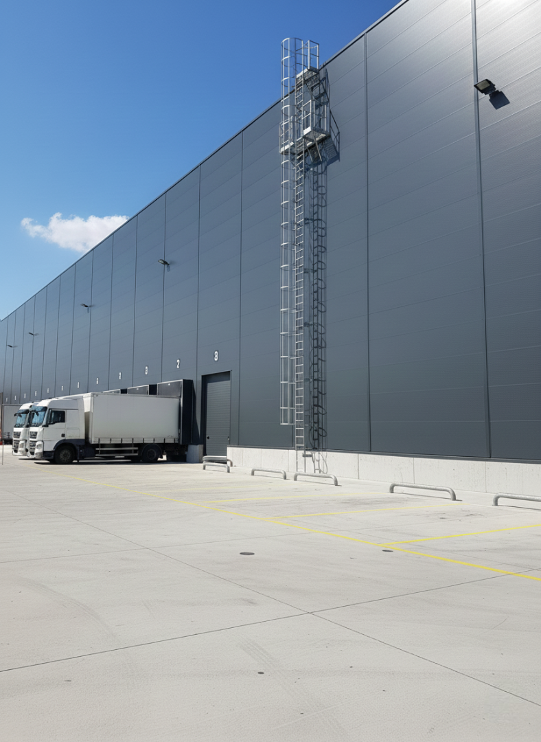 Drabina dachowa realizacja 14