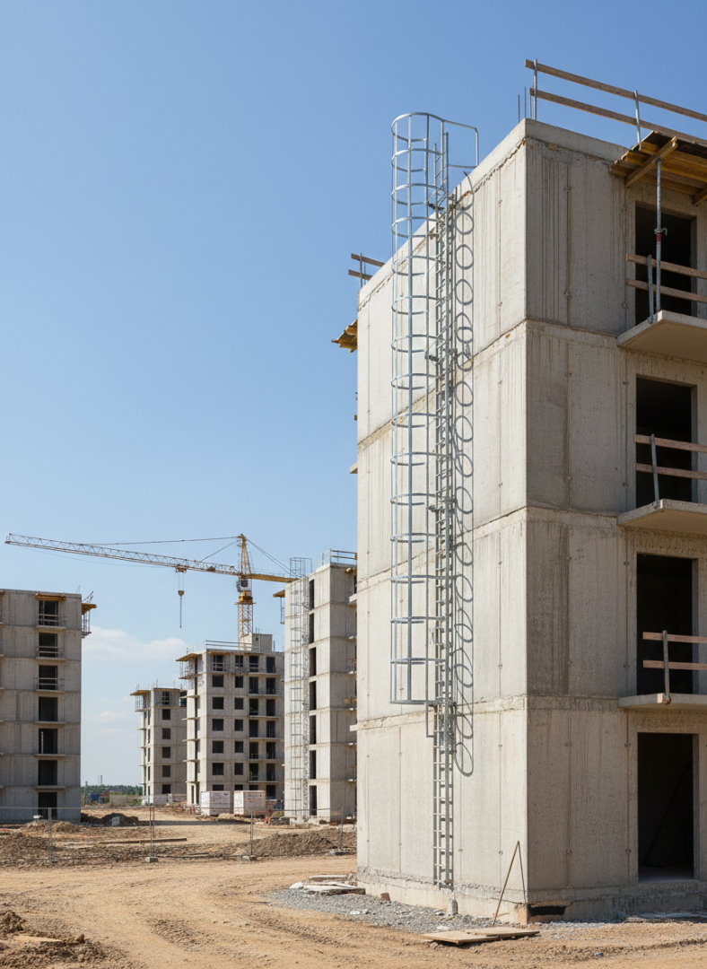 Drabina dachowa realizacja 15