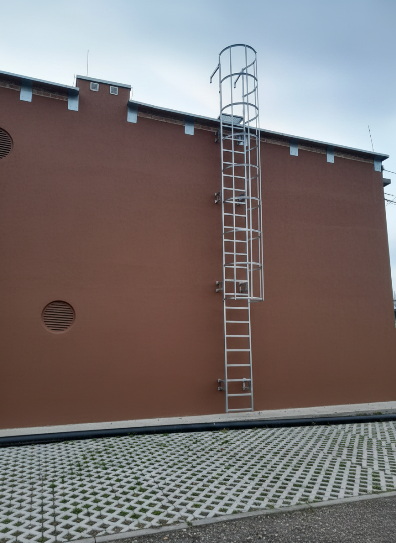 Drabina dachowa realizacja 2