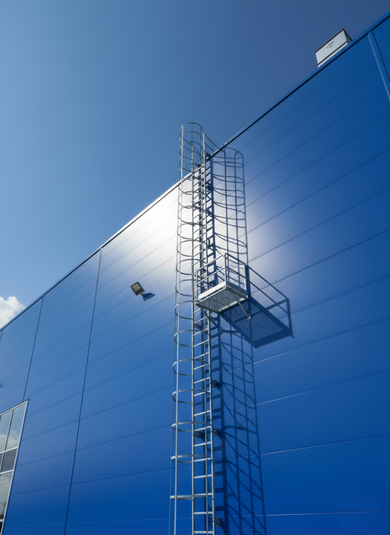 Drabina dachowa realizacja 21