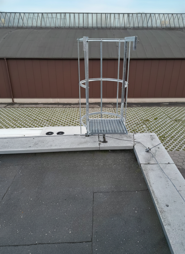 Drabina dachowa realizacja 4